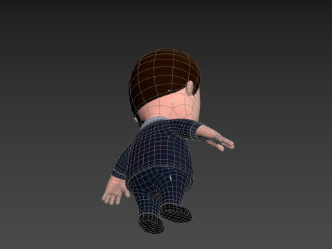 Little People 003 Modello 3D