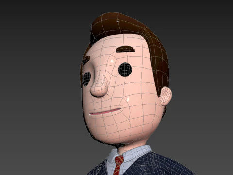 Little People 003 3D Model