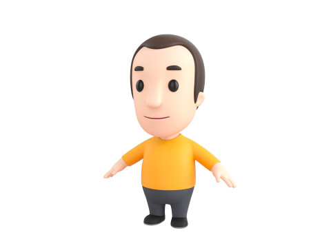 Little People 004 Modelo 3D