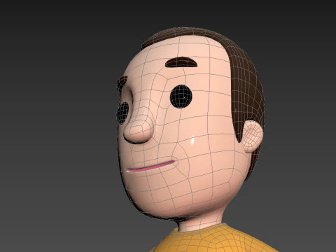 Little People 004 3D Model