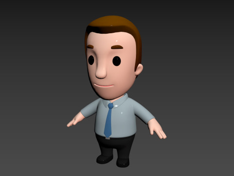 Little People 005 Modello 3D