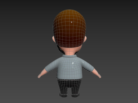Little People 005 Modello 3D
