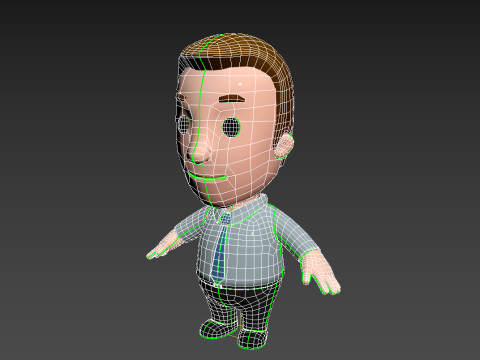 Little People 005 Modello 3D