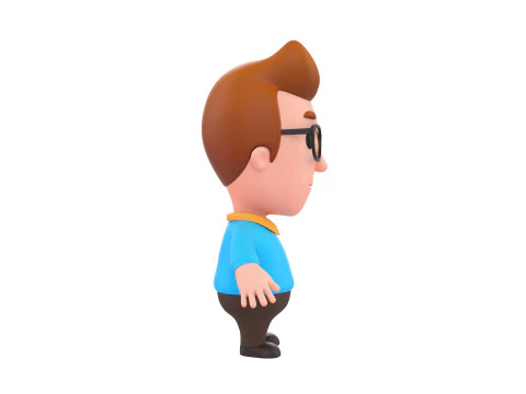 Little People 006 3D Model