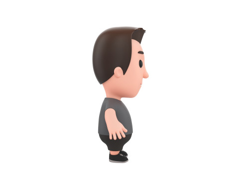 Little People 007 Modello 3D