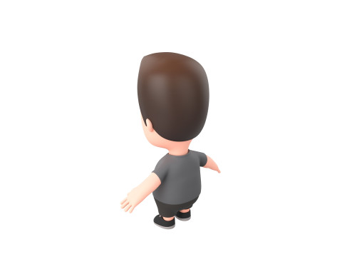 Little People 007 Modello 3D