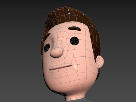 Little People 007 Modello 3D