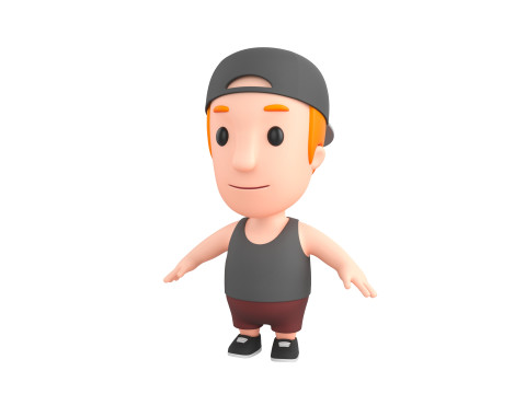 Little People 008 Modelo 3D
