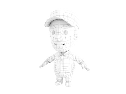 Little People 009 Modello 3D
