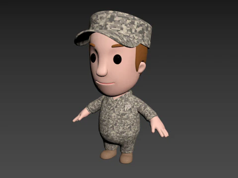 Pessoas Pequenas 009 Modelo 3D