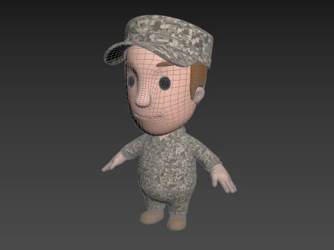 Pessoas Pequenas 009 Modelo 3D