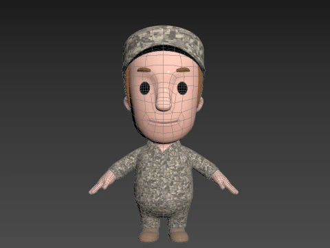 Pessoas Pequenas 009 Modelo 3D