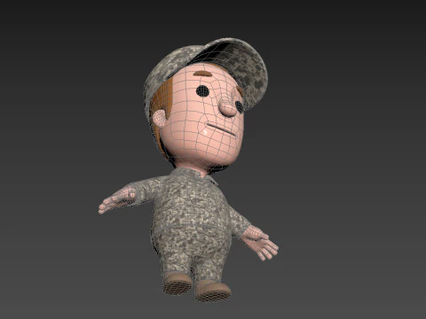 Pessoas Pequenas 009 Modelo 3D