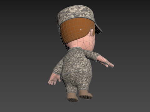 Little People 009 Modello 3D