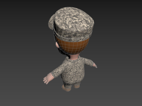 Little People 009 Modello 3D