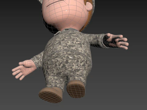 Pessoas Pequenas 009 Modelo 3D