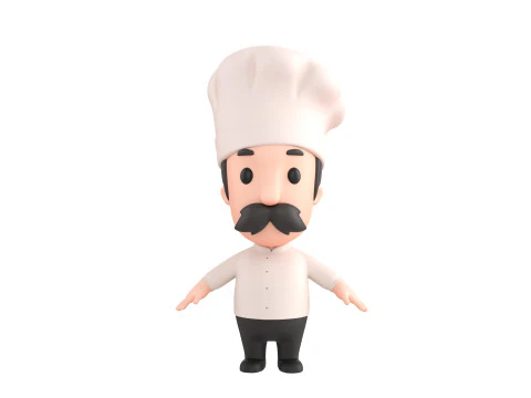 Little People 010 3D Model