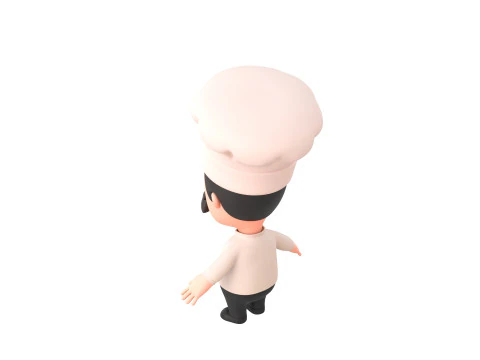 Little People 010 3D Model