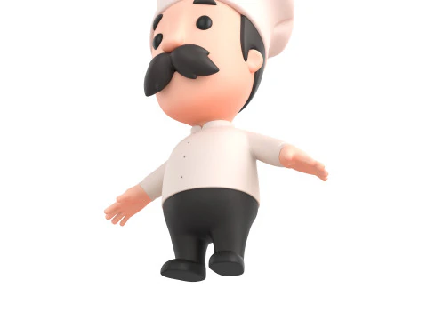 Little People 010 3D Model