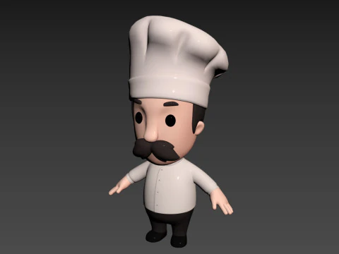 Little People 010 3D Model