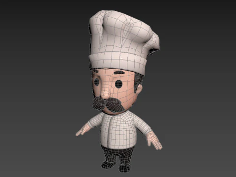 Little People 010 3D Model