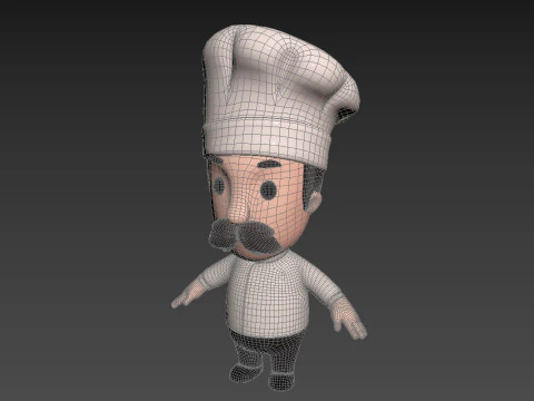 Little People 010 3D Model