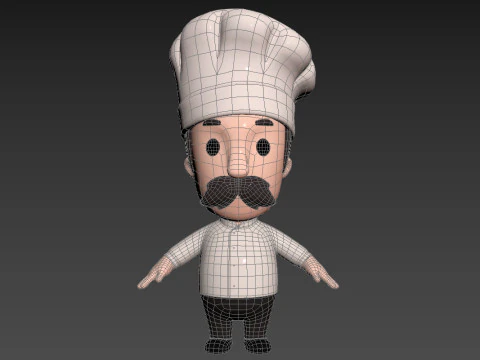Little People 010 3D Model