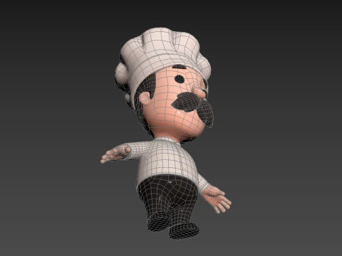 Little People 010 3D Model