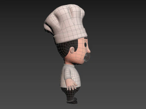 Little People 010 3D Model