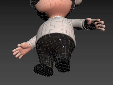 Little People 010 3D Model