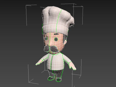 Little People 010 3D Model