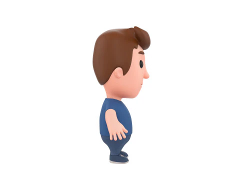 Little People 011 3D Model