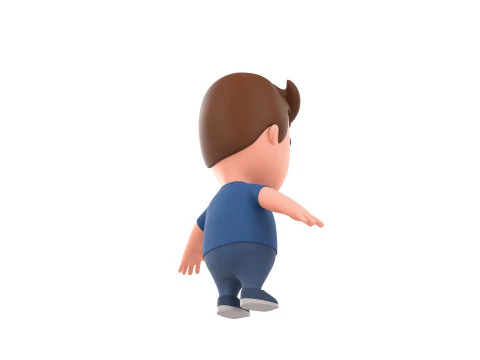 Little People 011 3D Model