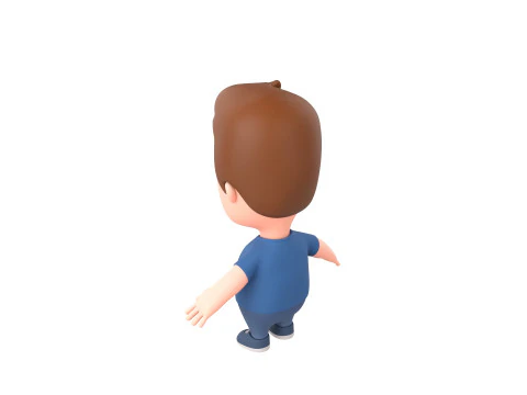 Little People 011 3D Model