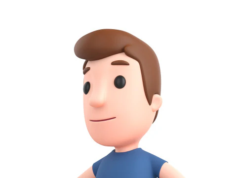 Little People 011 3D Model