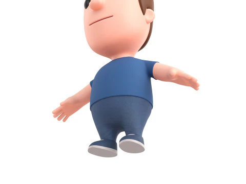 Little People 011 3D Model