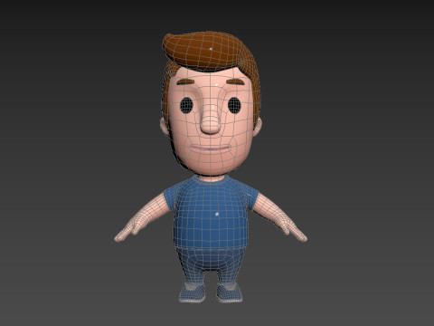 Little People 011 3D मॉडल