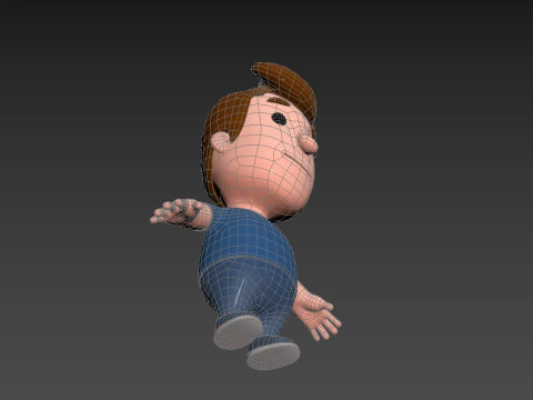 Little People 011 3D Model