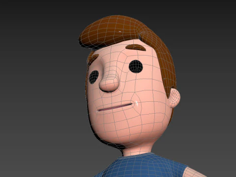 Little People 011 3D Model