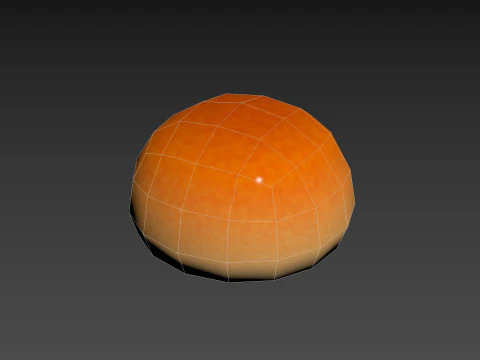 Bun Bread 3D Model