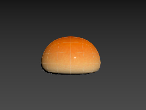 Bun Bread Modello 3D