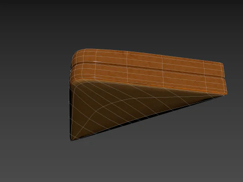 Grilled Cheese Sandwich 3D Model