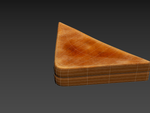 Grilled Cheese Sandwich 3D Модель