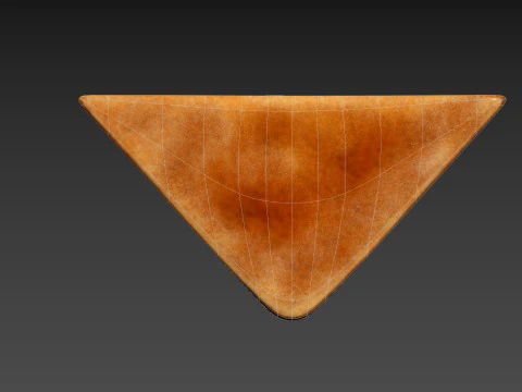 Grilled Cheese Sandwich 3D Model
