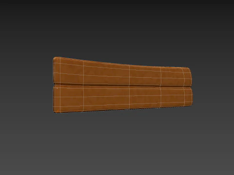Grilled Cheese Sandwich 3D Model