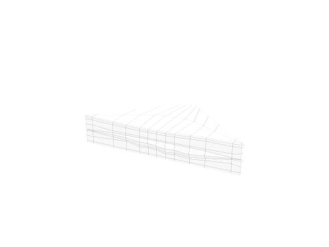 Grilled Cheese Sandwich 3D Model