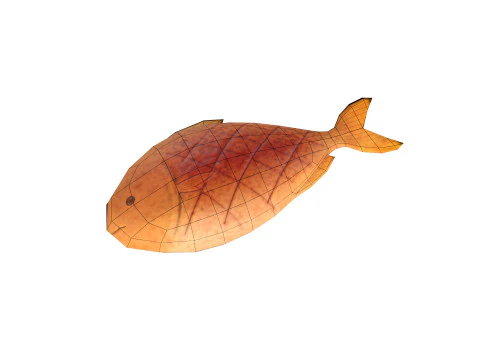 Grilled Fish 3D Model