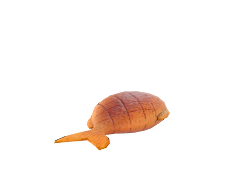 Grilled Fish 3D Model