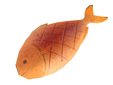 Grilled Fish 3D Model