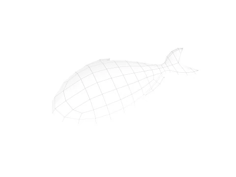 Grilled Fish 3D Model